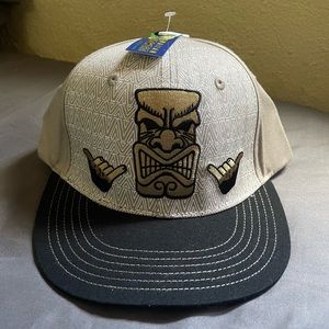 Authentic From Hawaii Hawaiian Tiki Hat